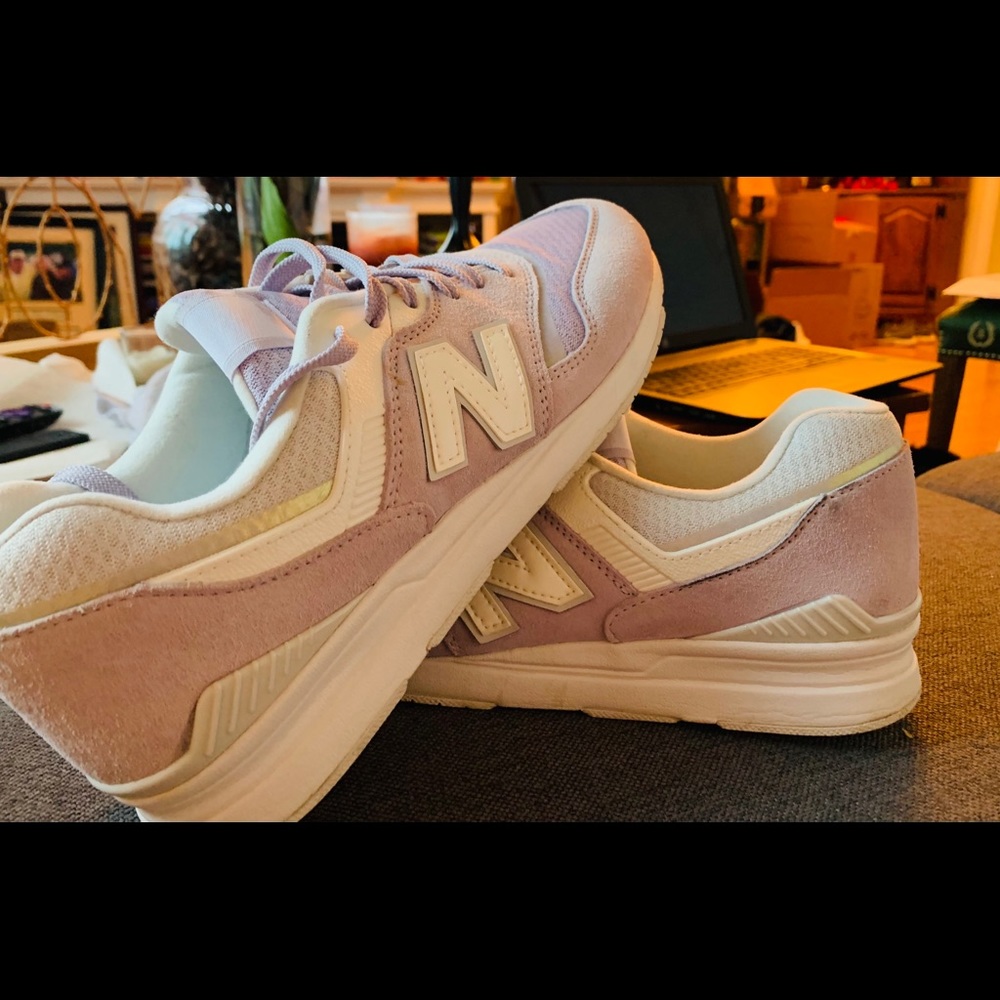 New balance rev lite purple and grey
